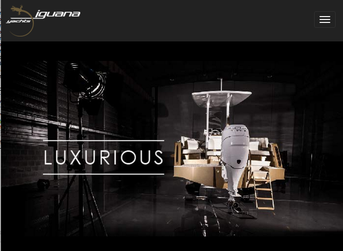 Interface web historique d’Iguana Yachts