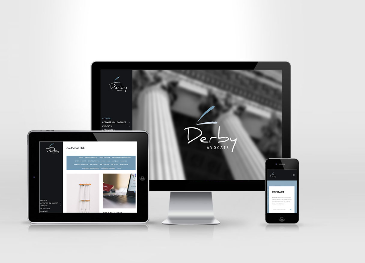 Présentation historique du site Derby Avocats